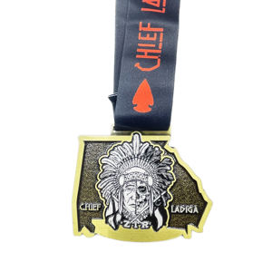 Nouvelles inventions Médaille de jeu de gymnastique sur vélo personnalisée Souvenir Médaille en métal avec ruban E-Sport - Product Image 2