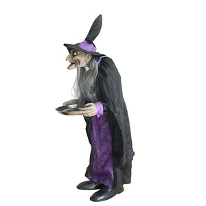 Halloween Party Chambre secrète <span class=keywords><strong>Maison</strong></span> <span class=keywords><strong>hantée</strong></span> Glowing Horror sorcière majordome - Product Image 4