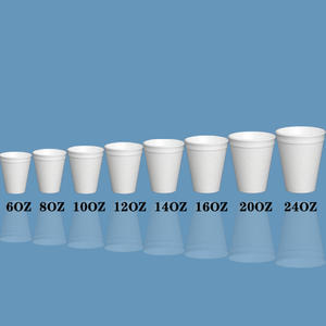 Tazza monouso in polistirene 8oz 10oz 12oz 20 Oz 32oz tazze in polistirolo tazze in schiuma di tè caffè con Logo - Product Image 6