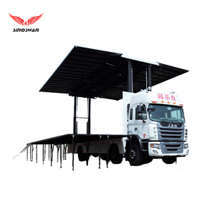 Sự kiện sân khấu xe tải di động với hệ thống âm thanh điện Roadshow Phúc âm cuộc Thập Tự Chinh xe tải sân khấu di động để bán - Product Image 3