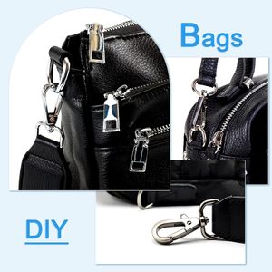 Uxcell Ensemble de fermoirs détachables : mousquetons, anneaux en D, fermoirs pivotants, fermoirs mousquetons à poussoir, clips de mode pour la fabrication de sacs à main, avec clé - Product Image 6