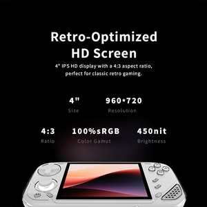 Console di Gioco Portatile <span class=keywords><strong>G</strong></span> 64G Miniloong Pocket 1, Schermo HD da 4 Pollici, Sistema Operativo LOONG, Batteria 4000mAh, Wi-Fi, RK3566, Joystick RGB Hall, <span class=keywords><strong>Giochi</strong></span> Retro - Product Image 3
