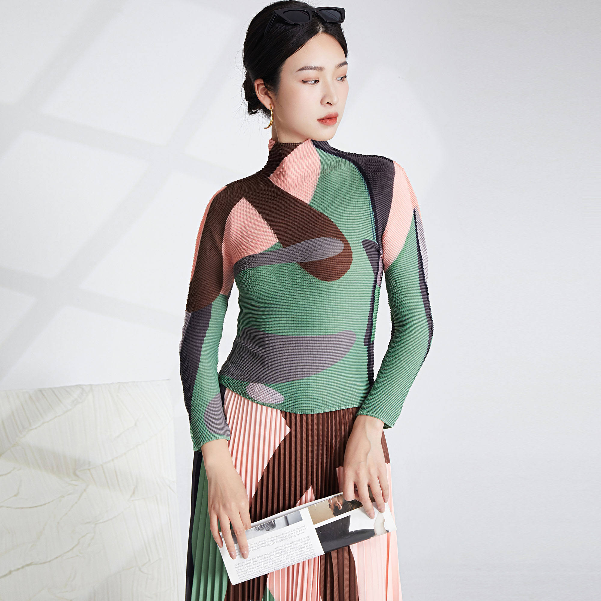 สีเขียว