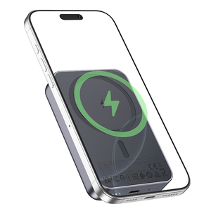 Hoco Power Bank Magnetico Certificato da 10000mAh, Ricarica Wireless Veloce PD20W, Mini Caricabatterie Esterno <span class=keywords><strong>Portatile</strong></span> per <span class=keywords><strong>Smartphone</strong></span> - Product Image 4