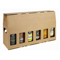 Boîte en carton ondulé avec Logo personnalisé, 6 pièces, ac