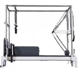 <span class=keywords><strong>Lit</strong></span> de Pilates portable 3-en-1 Full-track <span class=keywords><strong>avec</strong></span> emballage en boîte en bois, cadre en aluminium, modèle AAA15 - Product Image 1