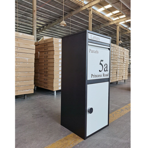 Smart Modern Parcel Box Factory Direct Drop Box with Number Lock Parcel Box