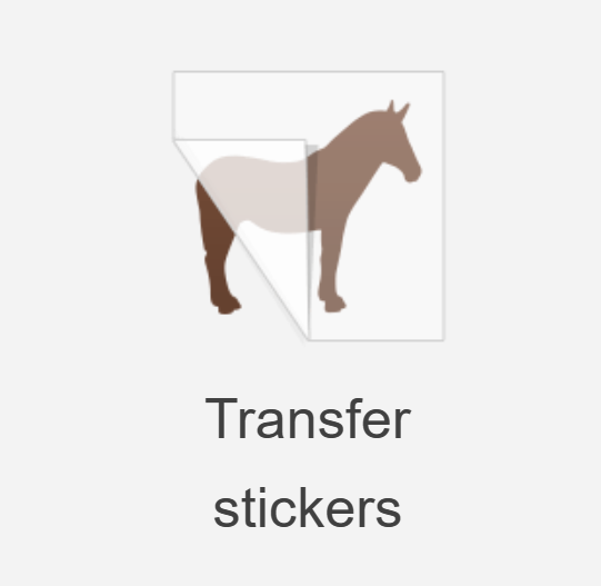 Transfer stickers
