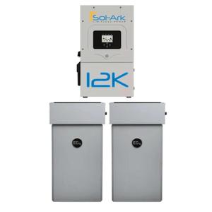 SoL-Ar K 12K PowerPro ESS 14.3kWh LiFePO4 10-20Kw Paquete de Baterías de Pared Divididas para Híbrido de Red con CAN/Bluetooth/WiFi IP65 - Product Image 3