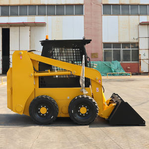 कारखाने की कीमत 0.6 टन 0.8 टन 1 टन 1.5 फ्रंट एंड छोटे डीजल टेलीस्कोपिक स्किड स्टीड लोडर - Product Image 4