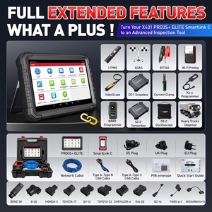 X431 PRO3S+ All System Bidirectional Scan Tool With J2534 <strong>Programming</strong> Topology Map ECU Coding <strong>2</strong> Years Update - Product Image 2