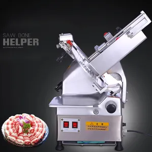 HR-12 Meat Slicer Electric Deli food Slicer Stainless Steel Blades, Adjustable Thickness for Meat