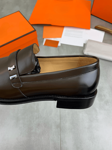 Chaussures Oxford toutes saisons en cuir pleine fleur avec semelle extérieure en caoutchouc/latex et doublure en tissu, semelle intermédiaire en caoutchouc moussé tendance - Product Image 6