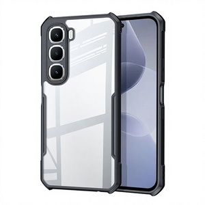 เคสใสกันกระแทก <span class=keywords><strong>Xundd</strong></span> สำหรับ Infinix Note 50 Pro Tecno Camon 40 Pro ป้องกันรอยขีดข่วน กันฝุ่น TPU+PC - Product Image 1