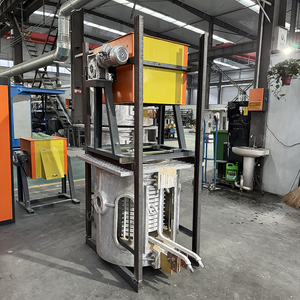 Mini four à induction à productivité élevée capacité 100kg-20T fusion d'acier entièrement automatique roulement de moteur de haute qualité à distance - Product Image 5