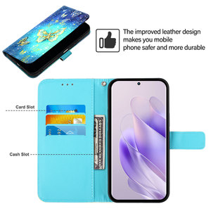 เคสหนังมีฝาพับตั้งได้ลายการ์ตูนสวยงามสำหรับ tecno camon 30 4G 5g/camon 30 <span class=keywords><strong>Pro</strong></span> 5g/30 PREMIER 3D - Product Image 5