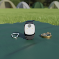 Lámpara de Gorra Profesional con 5 LED, Recargable por USB, con Clip, Manos Libres, Portátil, para Pesca, Ciclismo, Correr, Camping