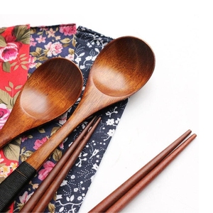 Juego de vajilla de madera de bambú sostenible al por mayor, logotipo personalizado, entrega rápida, utensilios personalizados del fabricante de Vietnam - Product Image 4