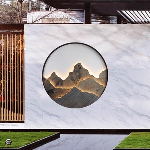 Outdoor Waterproof Rock Slab <b>Landscape</b> Mural Light Led Ip65 Courtyard Garden <b>Lighting</b> Fixture ZS026 - Product Image 2
