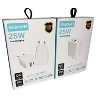Adaptateur secteur USB-C 25W à succès – Chargeur mural USB 18W PD pour iPhone et téléphones mobiles Samsung