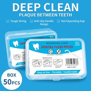 ราคาขายส่งไหมขัดฟัน OEM ความเหนียวสูง ไหมขัดฟันระดับมืออาชีพ พร้อมกล่องพกพาและไม้ขัดฟัน - Product Image 2