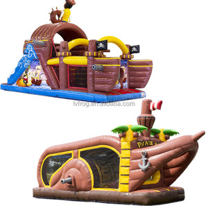 2024 <span class=keywords><strong>nouveau</strong></span> château gonflable géant de bateau de <span class=keywords><strong>pirate</strong></span> de conception et <span class=keywords><strong>jeu</strong></span> gonflable de ville d'amusement de glissière à vendre - Product Image 6