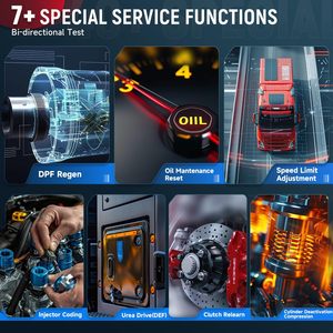 Venta Anticipada: Herramienta Automotriz Profesional CRP129 HD OBD2 para Vehículos Pesados - Product Image 4