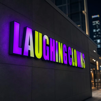Panneau lumineux LED en acrylique clignotant pour la publicité en vitrine et l'affichage décoratif