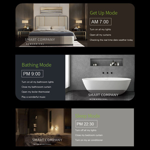 Tuya Smart 6 pulgadas Control central multifunción con control de voz Fondo Música Host Sistema de hogar inteligente Pantalla inteligente - Product Image 6