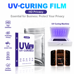 Film de confidentialité universel anti-espion UV durci, protection d'écran HD effet verre pour machine de découpe, compatible avec tous les téléphones mobiles - Product Image 1