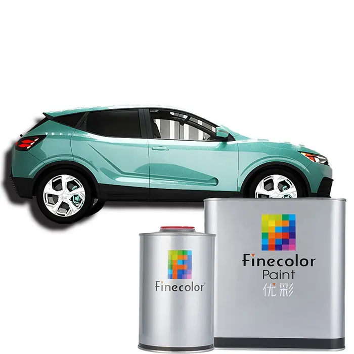 High Gloss 2K Car Auto Automotive Varnish Hardener Clearcoat/Mirror Effect Clear Coat Car Paint