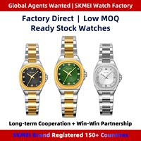 Nouveauté SKMEI 9408 Montre à quartz carrée en acier inoxydable - Mode de luxe pour un usage quotidien Fabriquée en Chine