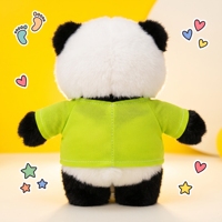 Porte-clés Panda Adorable avec Mini Sac à Dos, Casquette et Cordon Tressé – Animal en Peluche Disponible en 3 Couleurs, Idéal pour Cadeau de Rentrée Scolaire