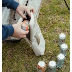 Sac isotherme pour canettes de bière, imperméable, personnalisé, pour extérieur, vin, bière, golf, avec bandoulière, échantillon gratuit - Product Image 5