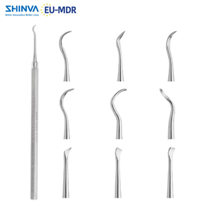 Instrumentos de Escalador Dental Manual SHINVA, Instrumentos de Cirugía Periodontal - Product Image 1