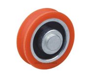 Roues en nylon automatiques à roulement à billes Minli U rollers pour portes moustiquaires (ML-AU062)
