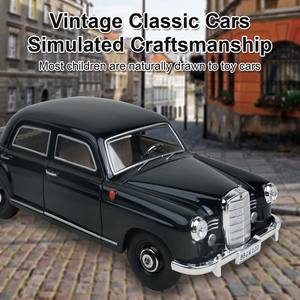 Modellino in Scala <span class=keywords><strong>1</strong></span>:<span class=keywords><strong>24</strong></span> di Auto d'Epoca Mercedes Benz 180 del 1953 con Supporto Espositivo - Product Image 3