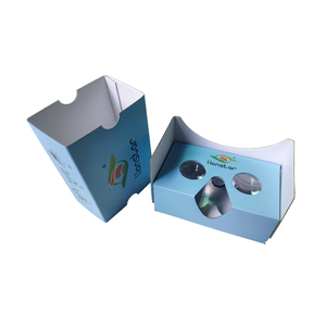 Lunettes vidéo <span class=keywords><strong>VR</strong></span> en carton Google de marque, lunettes <span class=keywords><strong>VR</strong></span> en carton colorées 3D, casques <span class=keywords><strong>VR</strong></span> en carton 3D, lunettes de réalité virtuelle - Product Image 2