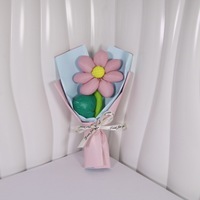 Meilleure vente transfrontalière : Bouquet de fleurs de tournesol en soie style campagnard, fleur unique – Cadeau idéal pour les enseignants