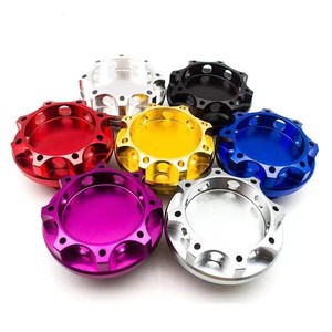 BLTZ Aluminum <b>Radiator</b> <b>Cap</b> D2003 Blue For Car Modification Upgrade - Product Image 4