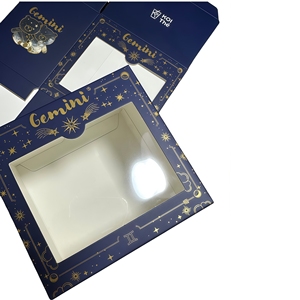 Tùy chỉnh hỗ trợ trắng tráng giấy Matt cán hiển thị rỗng Hộp đồ chơi các tông búp bê hộp với cửa sổ - Product Image 3