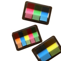 Notas Adhesivas transparentes de diseño colorido, película de flecha, índice, autoadhesivo, precio de fábrica, cantidad mínima inferior