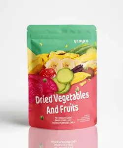 Ycoyco 12 가지 유형의 날짜 건강 건조 과일 열대 말린 과일 야채 간식 싱싱한 야채 간식