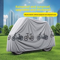 Housse de protection pour vélo électrique, moto, anti-pluie, anti-poussière, anti-soleil