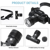 Shingel Aluminio 10W Alta potencia 80M Bajo el agua Impermeable LED Linterna Antorcha Lámparas Linternas DE BUCEO Lámpara Antorchas subacuáticas