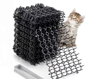 Flexible Outdoor Reusable Prickle Strips Plastic Cat Scat <strong>Spikes</strong> Mat Animal <strong>Barrier</strong> Anti-Cat &amp; Dog Pest Control Product - Product Image 6