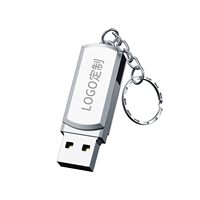 Nouvelle promotion, clé USB en métal étanche, logo personnalisé, 1 Go à 512 Go, USB 2.0/3.0, clé USB haute vitesse en stock