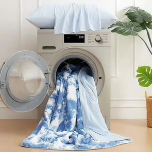 Cooling <strong>Blanket</strong> Twin Size Cooling <strong>Blankets</strong> for Hot Sleepers Ice Summer <strong>Blanket</strong> for Nights Sweats Blue Lightweight Sheet for Bed - Product Image 5