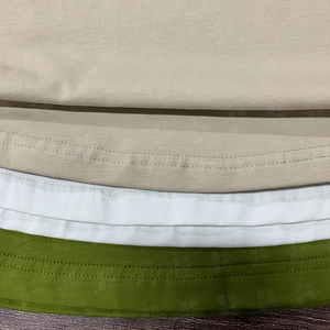 เสื้อยืดออกกำลังกายผู้ชาย JL0801C ขายส่ง ผ้าฝ้าย 95% สแปนเด็กซ์ 5% ชายเสื้อแบบสแกลลอป ทรงเข้ารูป สกรีนโลโก้ตามสั่งได้ - Product Image 4