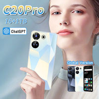 2023 nuevo teléfono inteligente C20 Pro 512G 7,3 pulgadas Teléfonos móviles inteligentes originales Android teléfono celular bajo precio teléfono
